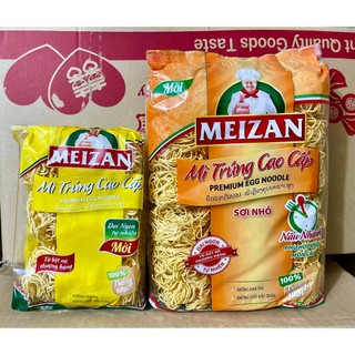 Mì cuộn sợi nhỏ meizan trứng tươi gói 250g/500g