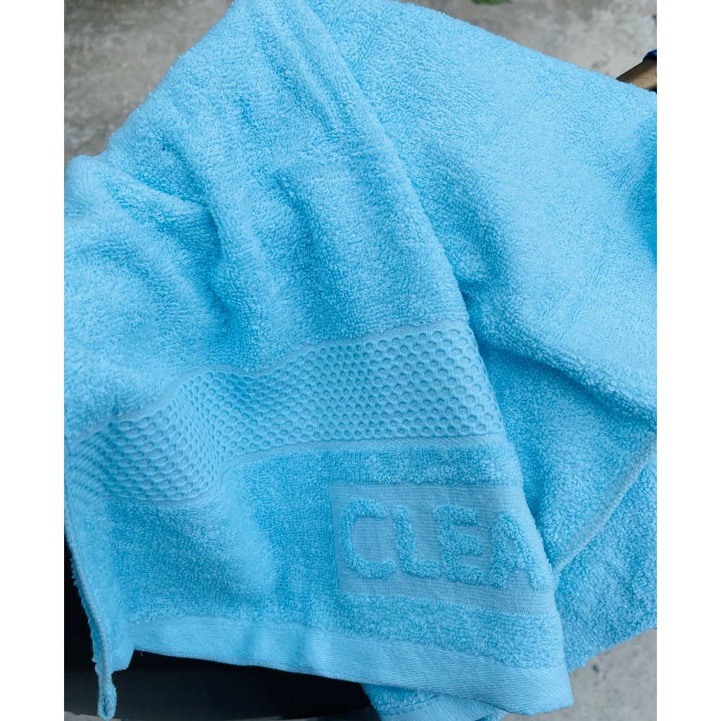 Khăn 100% Cotton, Dày Dặn,Mềm Mại, Thấm Hút Tốt, Không Phai Màu - KT 40x80cm