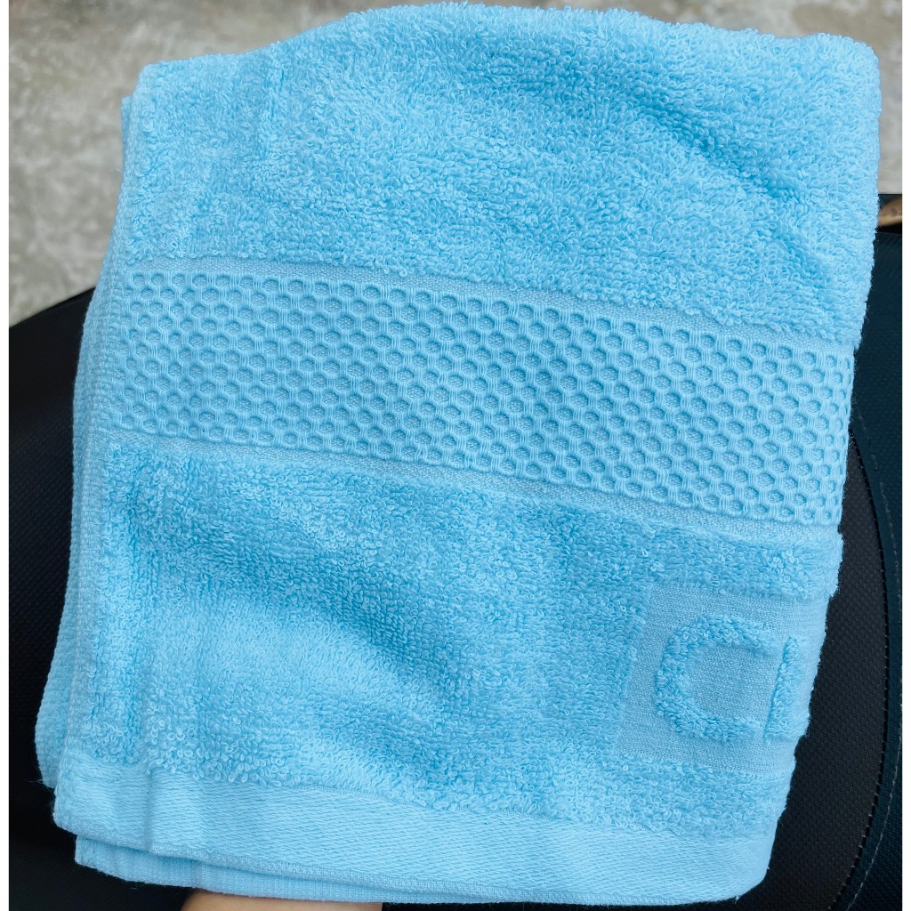 Khăn 100% Cotton, Dày Dặn,Mềm Mại, Thấm Hút Tốt, Không Phai Màu - KT 40x80cm