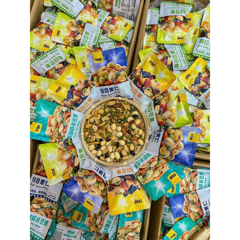 1KG ĐỖ MIX HẠT GIẦU DINH DƯỠNG 30~32gói}