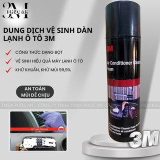 Dung dịch vệ sinh dàn lạnh ô tô 3M Air Conditioner Cleaner Foam 250ml khử mùi điều hoà máy lạnh ô tô