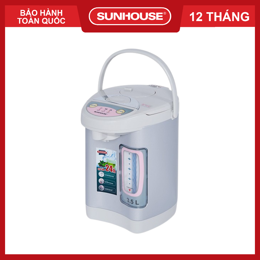 Bình thủy điện 3.5L SUNHOUSE SH1535 - Bảo hành chính hãng 12 tháng