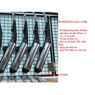 Pô Redleo Sonic zin và PXL chính hãng Boss , gắn winer các đời