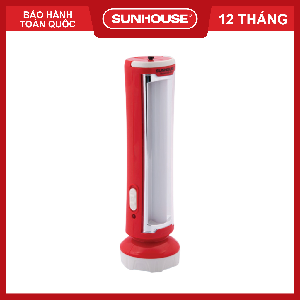 Đèn pin đa năng SUNHOUSE SHE-4300 - Bảo hành chính hãng 12 tháng