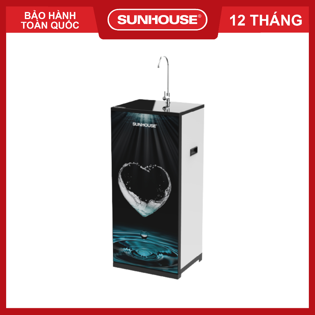 Hỗ trợ lắp đặt - Máy lọc nước R.O 9 lõi SUNHOUSE SHA8838K - Bảo hành tại nhà 12 tháng