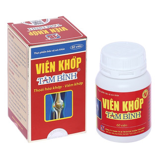 VIÊN KHỚP TÂM BÌNH - thoái hoá khớp , viêm khớp.