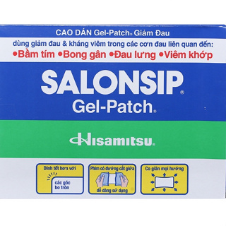 Cao dán Salonsip Gel-Patch giảm đau cơ khớp