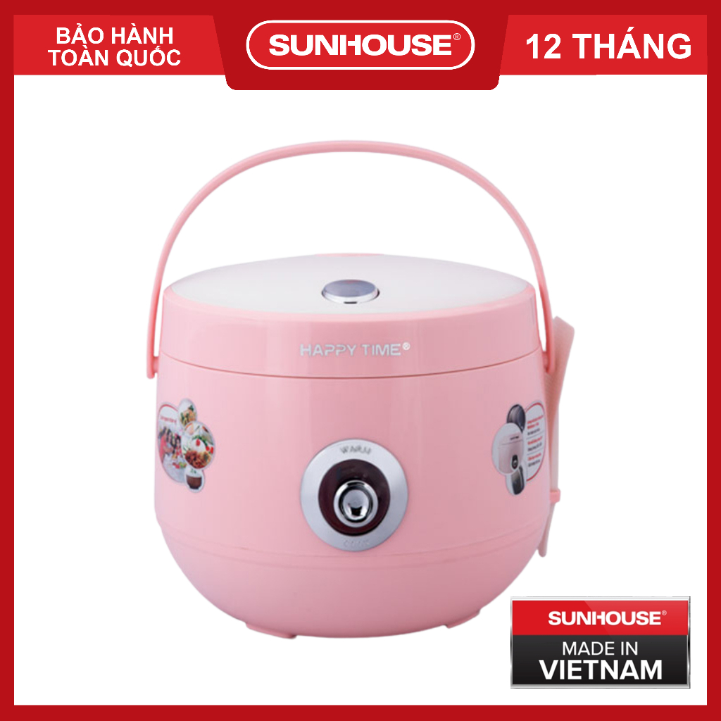 Nồi cơm điện 1.8L HAPPY TIME HTD8521P - Bảo hành chính hãng 12 tháng