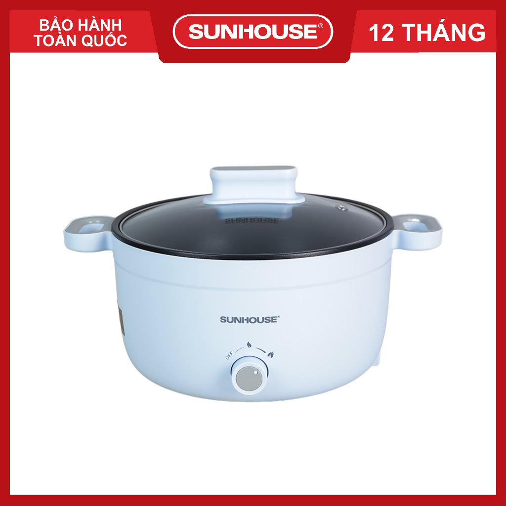 Lẩu điện 3.5L SUNHOUSE SHD4528 - Bảo hành chính hãng 12 tháng