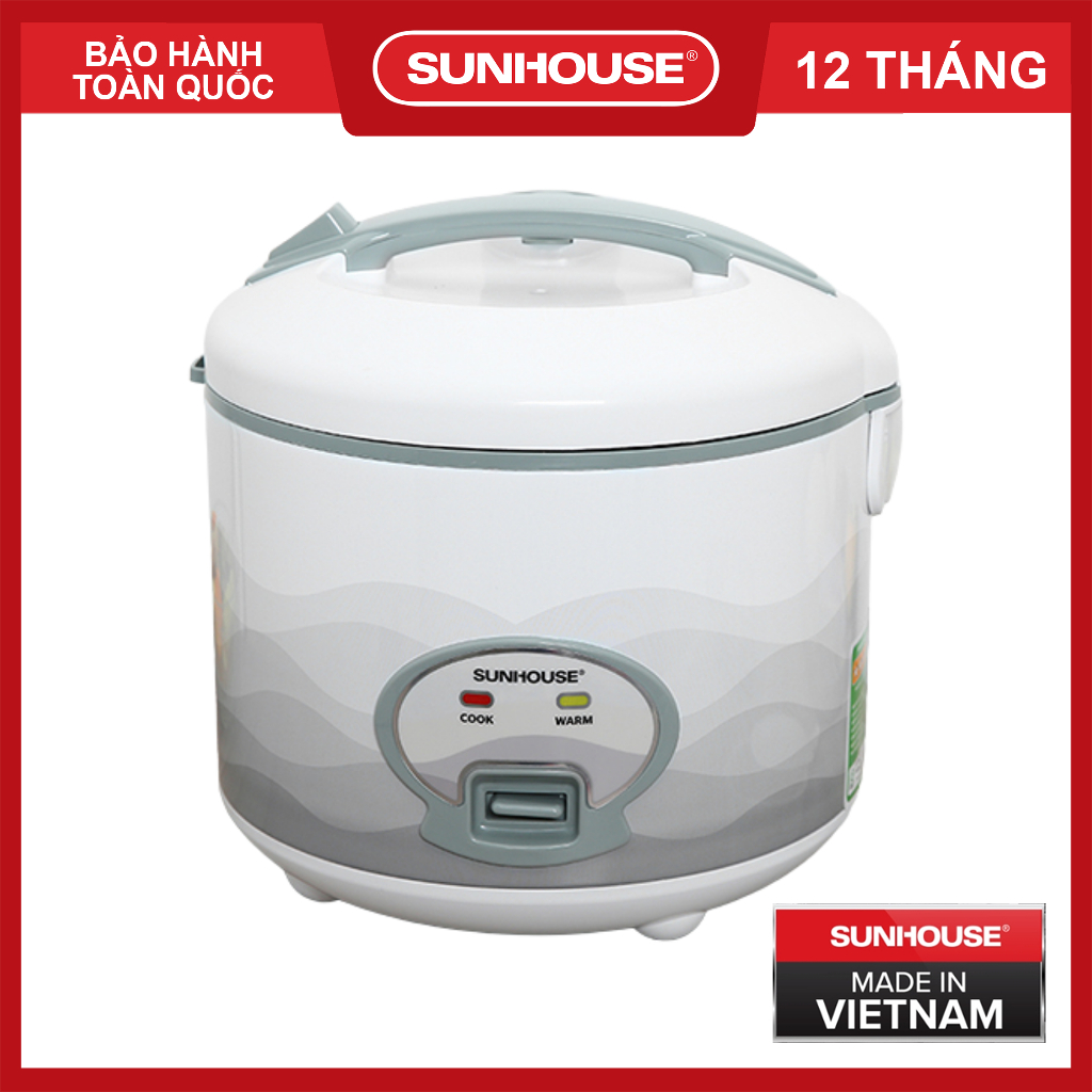 Nồi cơm điện 1.8L SUNHOUSE SHD8602 - Bảo hành chính hãng 12 tháng