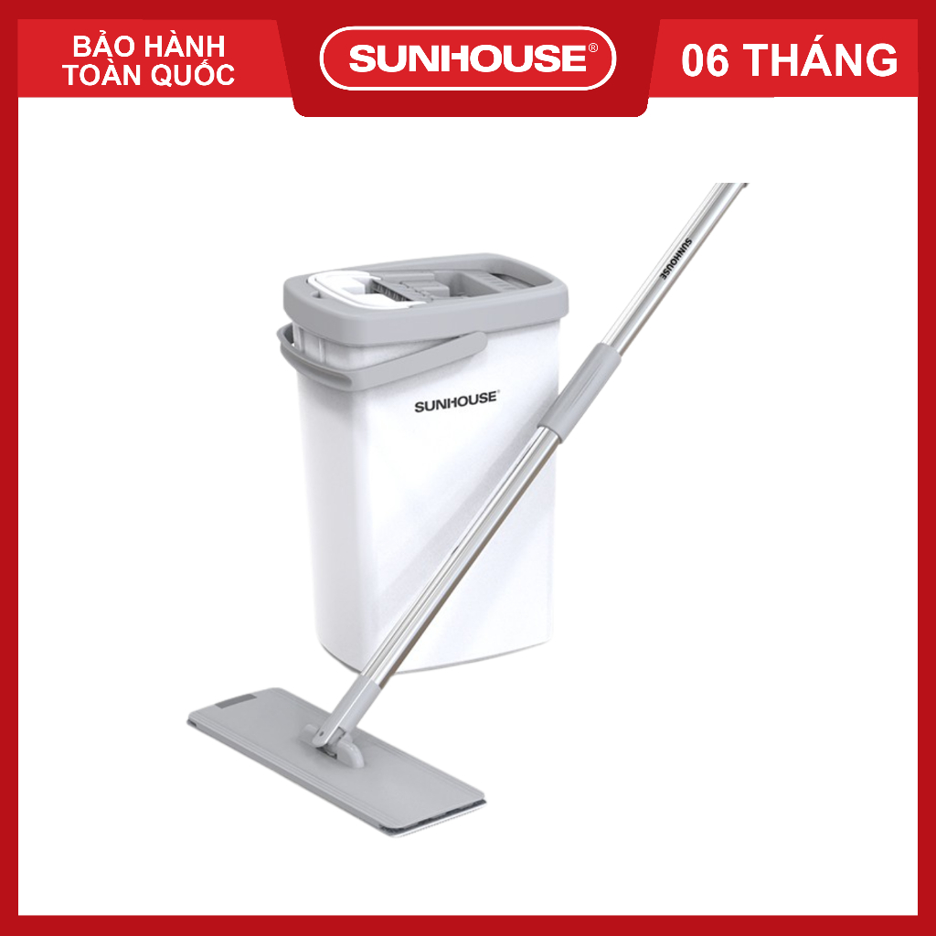 Bộ lau nhà đa năng space saving SUNHOUSE KS-CL3211PW - Bảo hành chính hãng 6 tháng