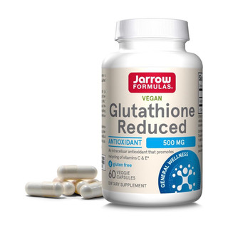  Viên chay trắng da nội sinh Glutathione Reduced 500mg Jarrow Formulas 60 120v USA 