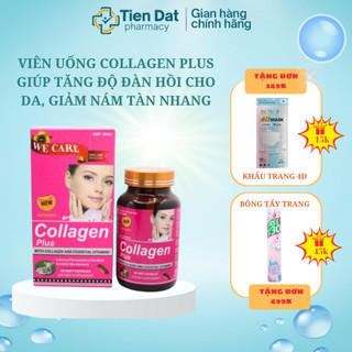 Viên uống Collagen, Collagen Plus - Giúp tăng độ đàn hồi cho da, giảm nám tàn nhang
