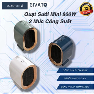 Quạt Sưởi Mini QSM05 500W Ấm Áp Mùa Đông Phù Hợp Cho Dân Văn Phòng, Học Sinh Thiết Kế Nhỏ Gọn Để Bàn Tiện Lợi