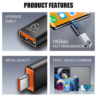 Đầu chuyển đổi OTG USB 3.1 sang Type-C USB 3.1 chuyên dụng cho USB C OTG