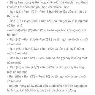 van lò xo 1 chiều *21-27-34 van lá lật các loại *