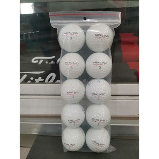 Bóng golf kirkland 10 bóng new 85-90%