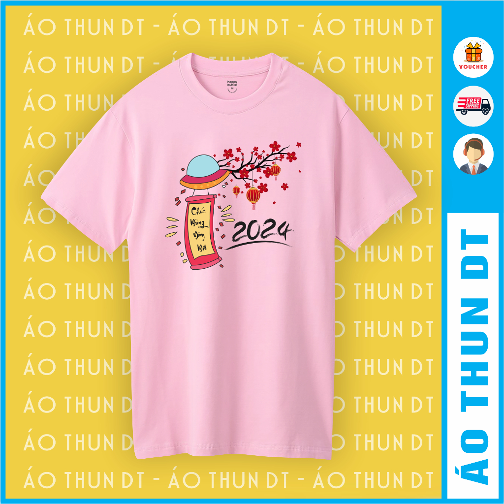 Áo thun mẫu tết 2021