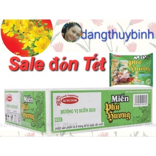 Thùng Miến Phú Hương vị sườn heo thùng 24 gói
