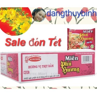 Miến Phú Hương vị thịt bằm thùng 24 gói