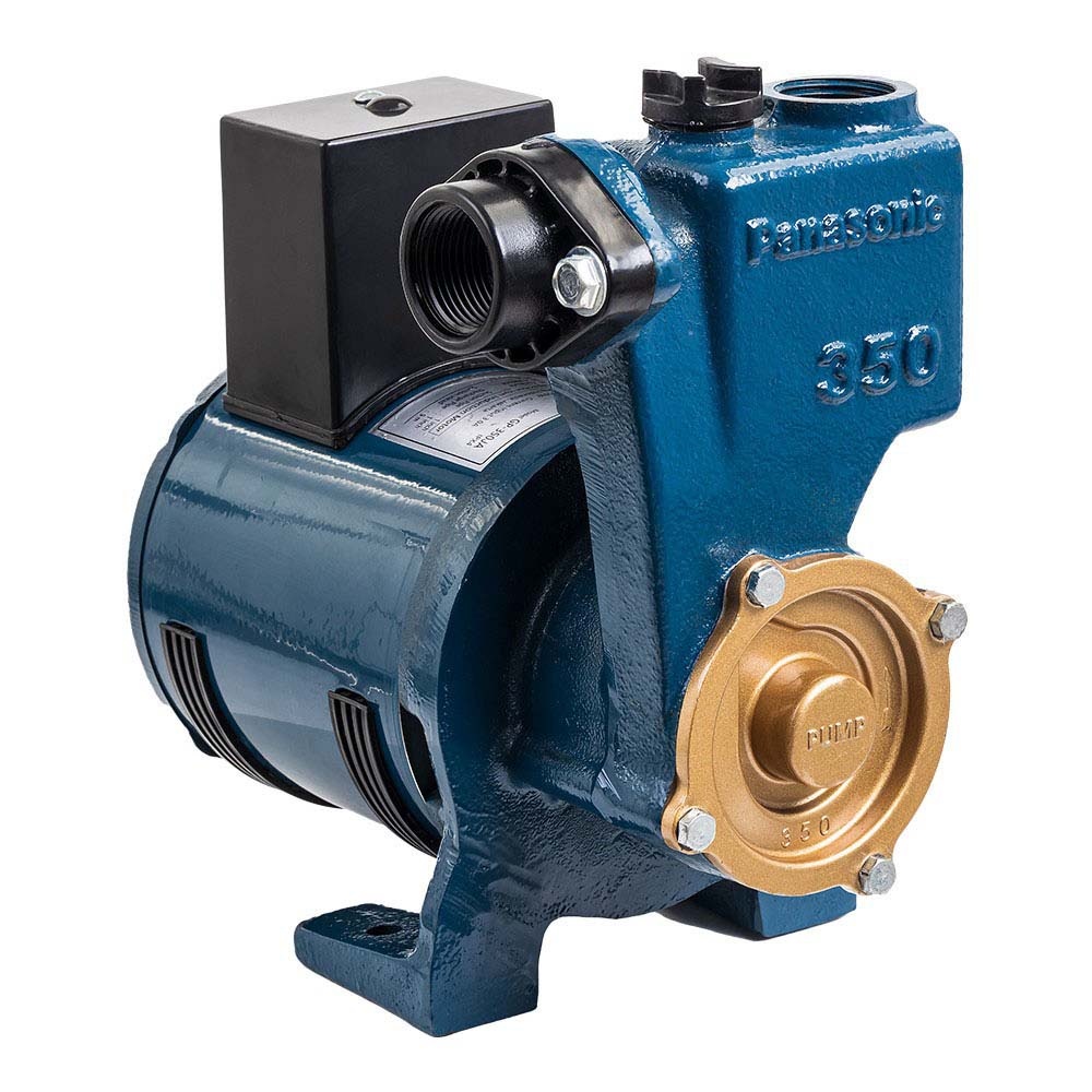 Máy bơm nước đẩy cao Panasonic GP-350JA-SV5 350W, Kích thước 239x182x250mm, Trọn bộ hợp kim nhôm và đồng thau