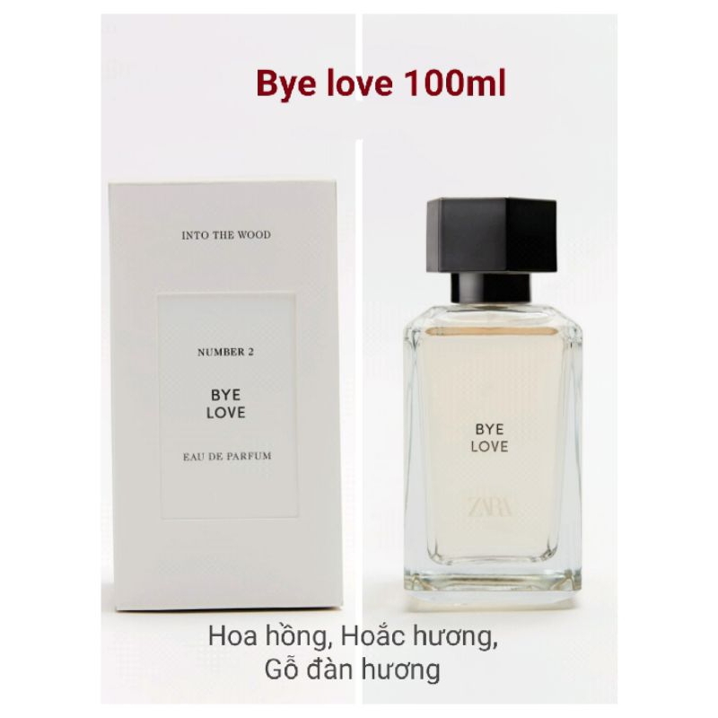 Nước hoa nữ Bye Love, True Amore, Spirited Romance