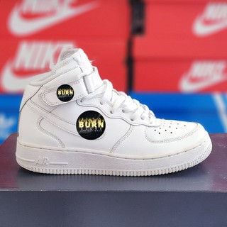 Giày Air Force I mid trắng, nhiều size, real 2hand