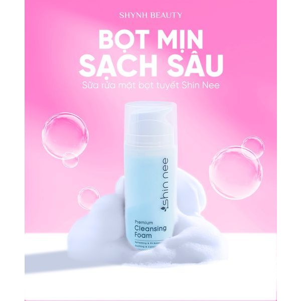 Sữa rửa mặt Premium Cleansing Foam 120ml Mới
