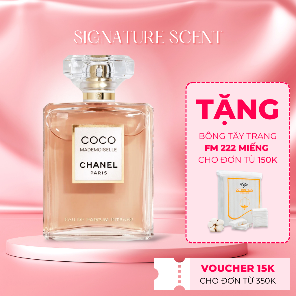 Nước Hoa Nữ Co​co Cha​nel dung tích 100ml - Dầu thơm Quyến Rũ Thơm Lâu dành cho phái nữ