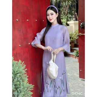 Áo dài Tư An D.CHIC MS: 1832395 KHÔNG BAO GỒM QUẦN LỤA