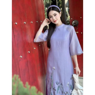 Áo dài Tư An D.CHIC MS: 1832395 KHÔNG BAO GỒM QUẦN LỤA