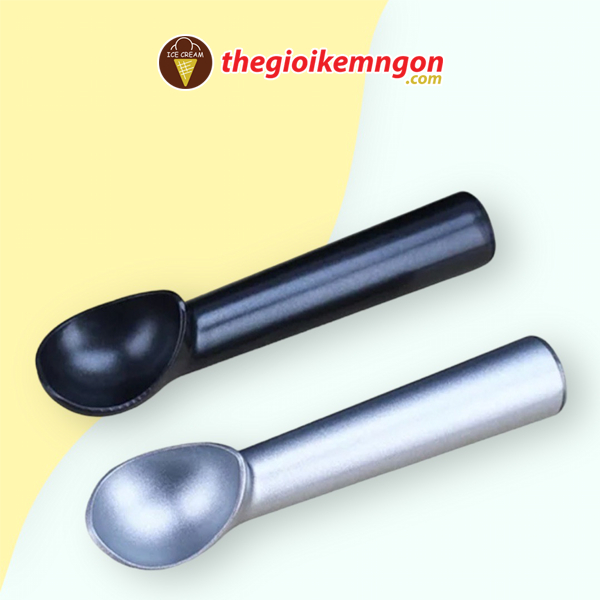 Muỗng múc kem cán trần