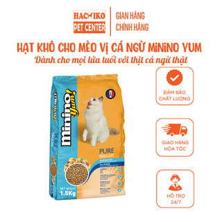 Thức ăn cho mèo mọi lứa tuổi vị hải sản Minino Yum