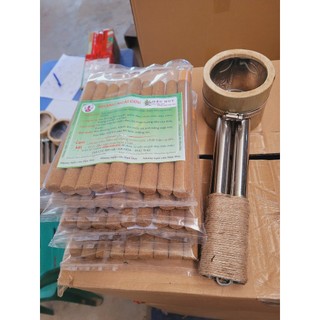 Combo Ống hơ ngải cứu và điếu ngải