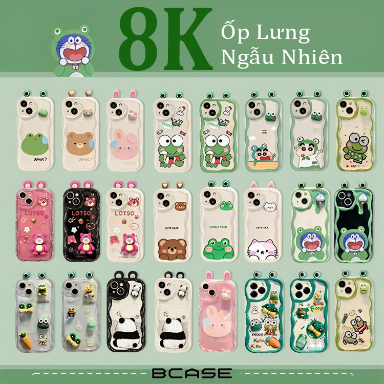 8K Ốp iphone NGẪU NHIÊN - siêu đẹp đủ dòng máy cho 6 7 8 PLUS X XSMAX 11 12 13 14 15 PLUS PRO MAX ULTRA