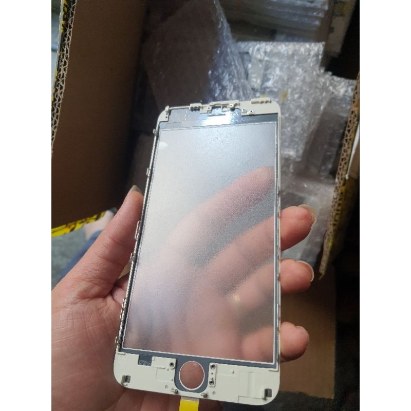 kính ép 6g, 6p, 6s, 6sp siu trắng đóng máy đẹp