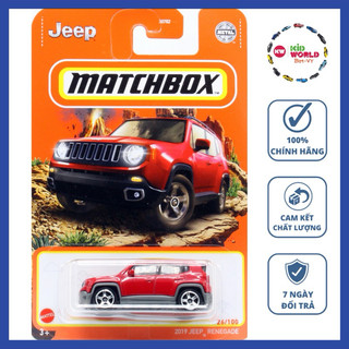 Xe mô hình matchbox 2019 jeep renegade gvx36.