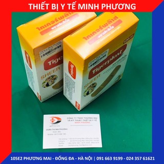 Băng cá nhân vải màu da TigerPlast (Hộp 100 miếng)