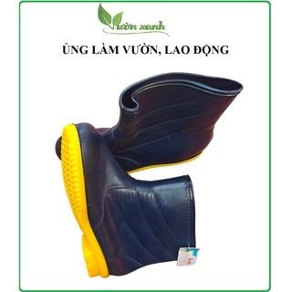 Ủng đi mưa - làm vườn - ủng boot bảo hộ lao động - màu xanh