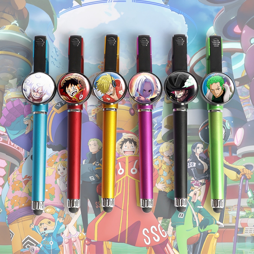 Bút One Piece Ba Chức Năng Gồm Bút Viết, Bút Cảm Ứng, Giá Đỡ Điện Thoại