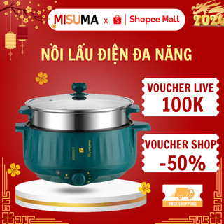 NÔI LẨU ĐIỆN ĐA NĂNG 2 TẦNG CÔNG SUẤT 1000W, NỒI LẨU ĐIỆN MINI SIÊU TIỆN LỢI CHO GIA ĐÌNH 2024