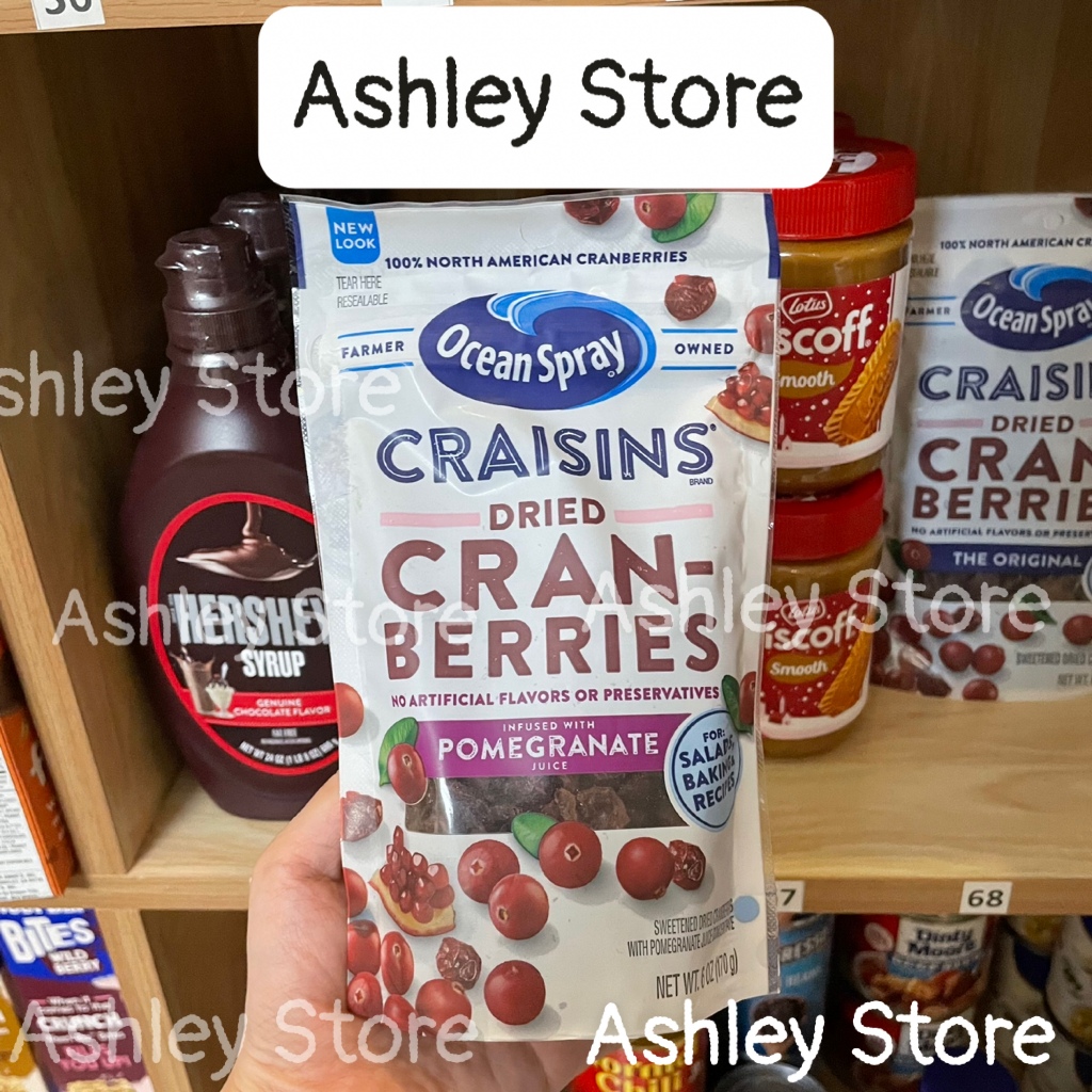 Cranberry Sấy Khô Ocean Spray Gói 170g