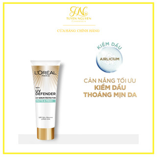 Kem chống nắng Loreal Mịn Nhẹ Bảo vệ da L’Oreal Paris UV Defender matte & fresh 15ml
