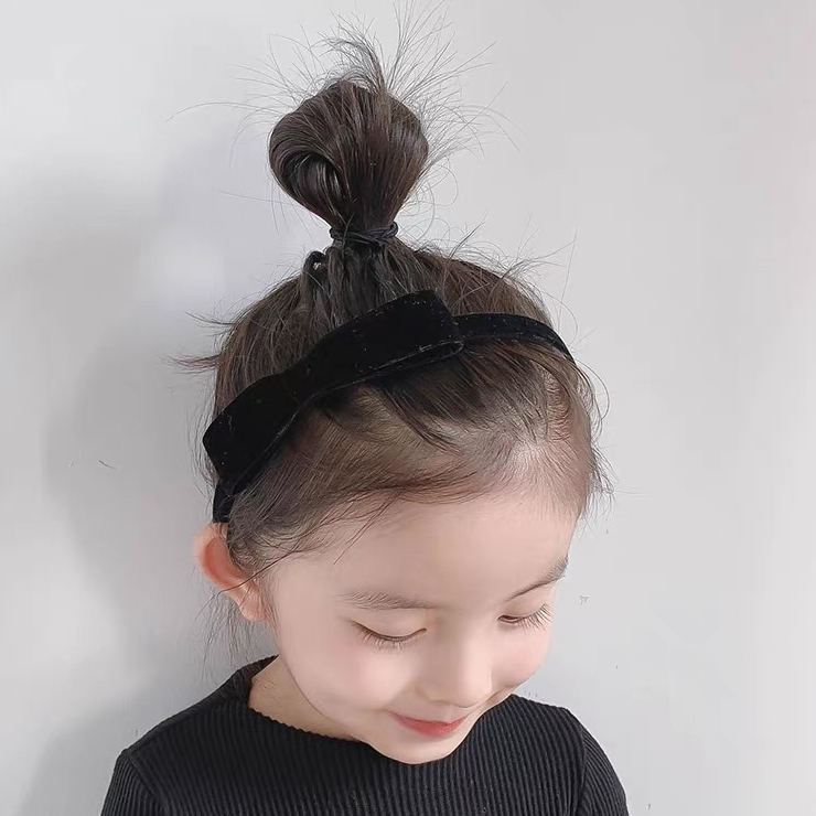 Bờm tóc, băng đô nhung cho bé gái sang chảnh xinh xắn đáng yêu L065