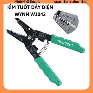 Kìm tuốt dây điện Wynn W1042, kìm tuốt dây cáp tự động Wyn, kìm cắt dây điện,kéo cắt cáp.kéo tuốt dây điện