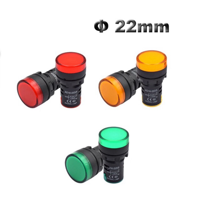 ĐÈN BÁO PHA PHI 22 (24v/220v)