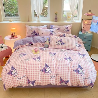Bộ chăn ga gối REE Bedding mẫu kute chất Poly cotton đủ size giường nệm hàn quốc