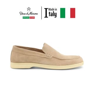 Giày lười nam da lộn slipon cao cấp duca di morrone dáng loafer đế cao - nhập khẩu chính hãng từ ý_lorenzo-cam