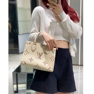 Túi lv onthego size 25cm - da suynthetic- bản sup