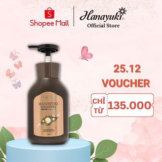Dầu Gội Hanayuki Shampoo Ngăn Ngừa Rụng Tóc Kích Thích Mọc Tóc Hanayuki Chính Hãng